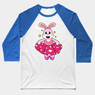 Rabbit at Ballet Dance Baseball T-Shirt